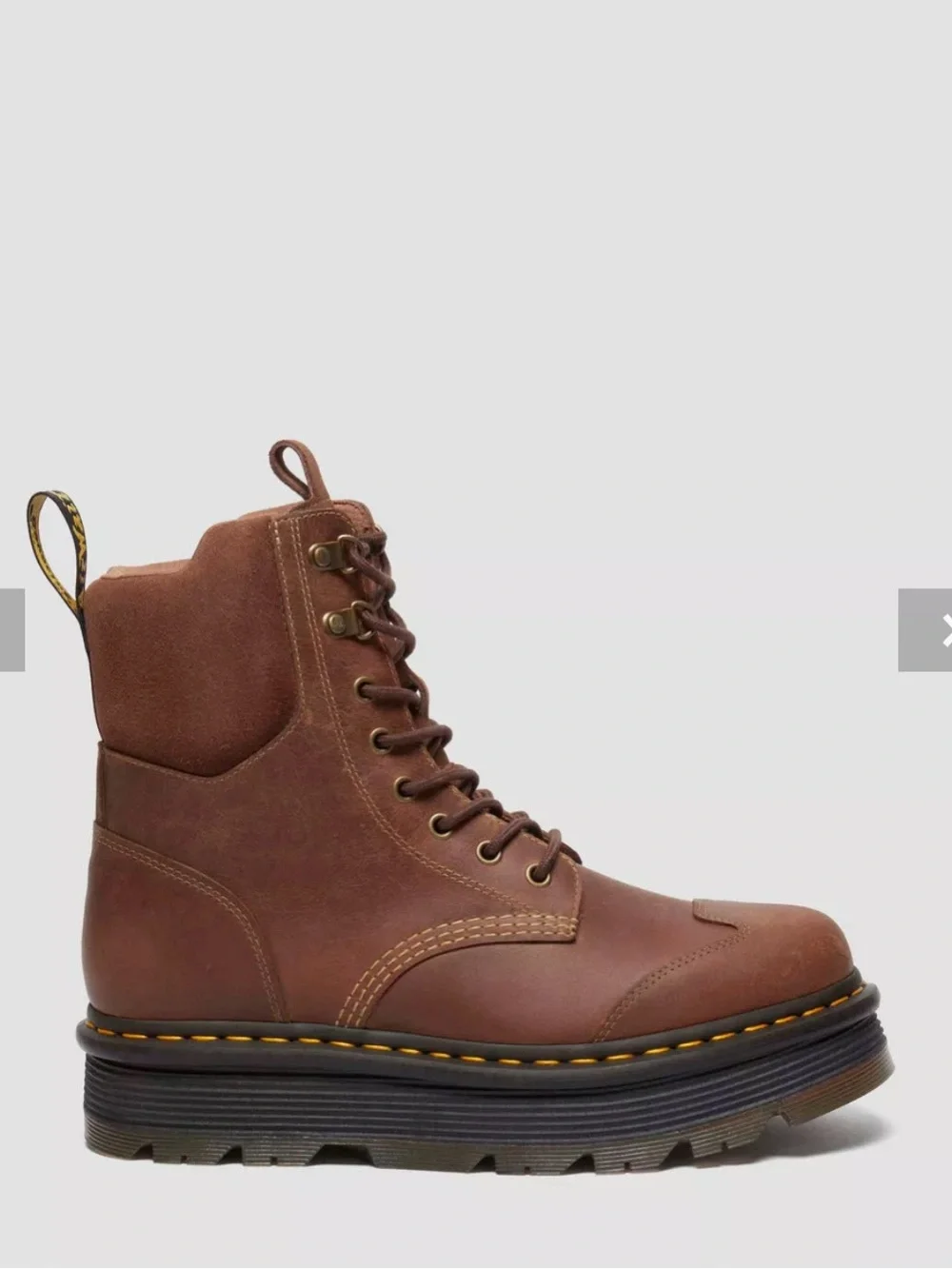 Dr. martens ZEBZAG SUEDE & LEATHER CASUAL LACE UP BOOTS men size 11 gently used